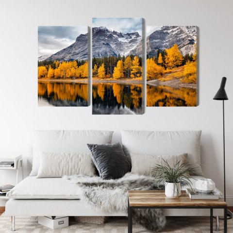 Obraz Wieloczęściowy Park Narodowy Banff W Kanadzie Obraz Wieloczęściowy Park Narodowy Banff W Kanadzie