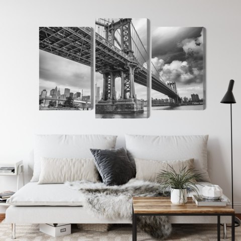 Obraz Wieloczęściowy Most Manhattan W Nowym Jorku Obraz Wieloczęściowy Most Manhattan W Nowym Jorku