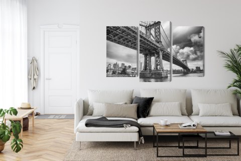 Obraz Wieloczęściowy Most Manhattan W Nowym Jorku Obraz Wieloczęściowy Most Manhattan W Nowym Jorku