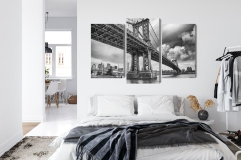 Obraz Wieloczęściowy Most Manhattan W Nowym Jorku Obraz Wieloczęściowy Most Manhattan W Nowym Jorku