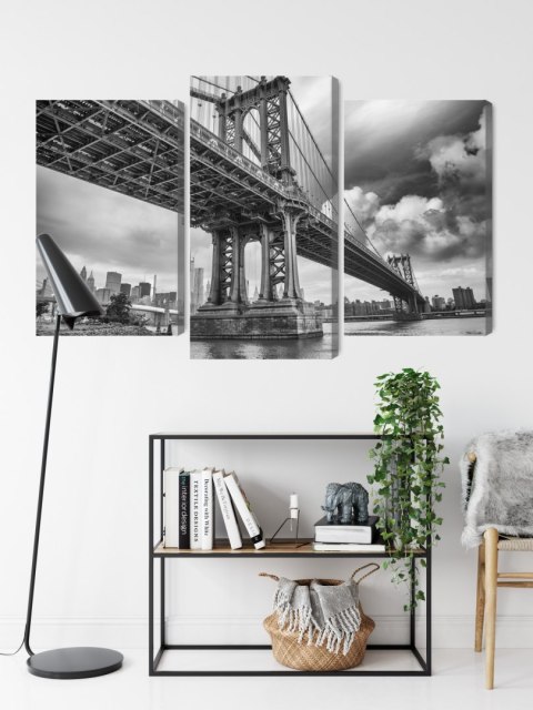 Obraz Wieloczęściowy Most Manhattan W Nowym Jorku Obraz Wieloczęściowy Most Manhattan W Nowym Jorku