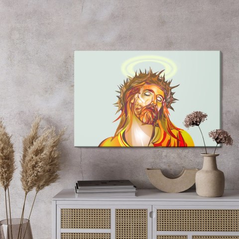 Obraz Na Płótnie Portret Chrystusa Obraz Na Płótnie Portret Chrystusa
