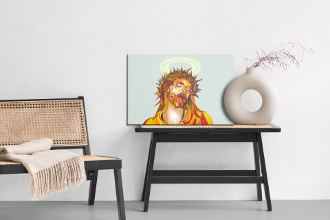 Obraz Na Płótnie Portret Chrystusa Obraz Na Płótnie Portret Chrystusa