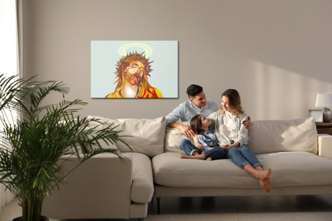 Obraz Na Płótnie Portret Chrystusa Obraz Na Płótnie Portret Chrystusa