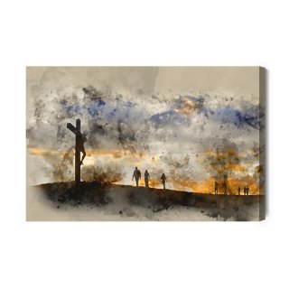 Obraz Na Płótnie Ukrzyżowany Chrystus