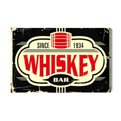 Obraz Na Płótnie Whisky W Stylu Vintage