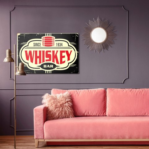 Obraz Na Płótnie Whisky W Stylu Vintage