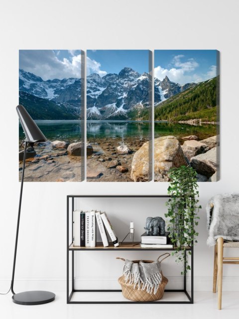 Obraz Wieloczęściowy Morskie Oko W Tatrach 3D Obraz Wieloczęściowy Morskie Oko W Tatrach 3D