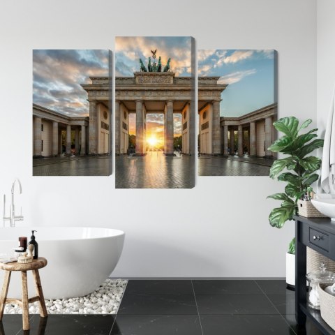 Obraz Wieloczęściowy Brama Brandenburska W Berlinie Obraz Wieloczęściowy Brama Brandenburska W Berlinie