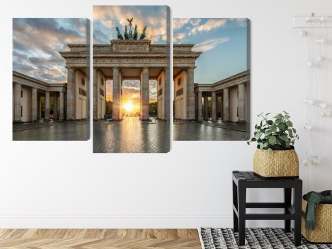 Obraz Wieloczęściowy Brama Brandenburska W Berlinie Obraz Wieloczęściowy Brama Brandenburska W Berlinie