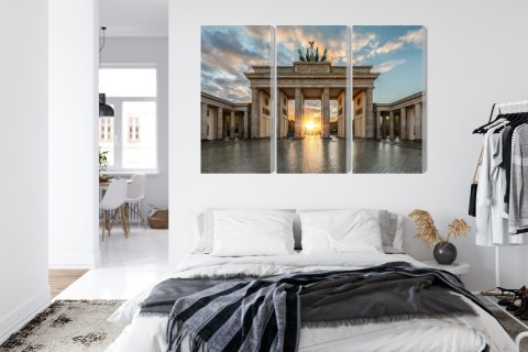 Obraz Wieloczęściowy Brama Brandenburska W Berlinie Obraz Wieloczęściowy Brama Brandenburska W Berlinie