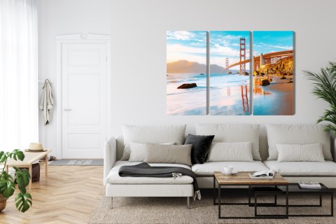 Obraz Wieloczęściowy Most Golden Gate W San Francisco Obraz Wieloczęściowy Most Golden Gate W San Francisco