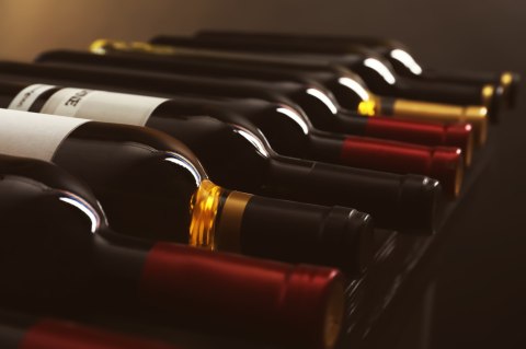 Obraz Wieloczęściowy Pyszne Butelki Wina Obraz Wieloczęściowy Pyszne Butelki Wina