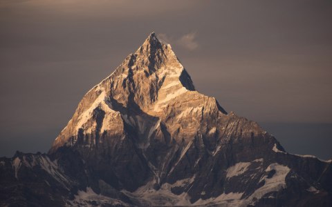 Obraz Wieloczęściowy Himalajski Szczyt W Nepalu Obraz Wieloczęściowy Himalajski Szczyt W Nepalu