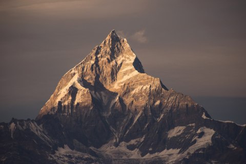 Obraz Wieloczęściowy Himalajski Szczyt W Nepalu Obraz Wieloczęściowy Himalajski Szczyt W Nepalu