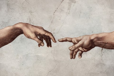 Obraz Na Płótnie Stworzenie Adama Obraz Na Płótnie Stworzenie Adama
