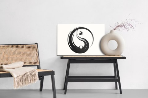Obraz Na Płótnie Symbol Yin Yang Obraz Na Płótnie Symbol Yin Yang