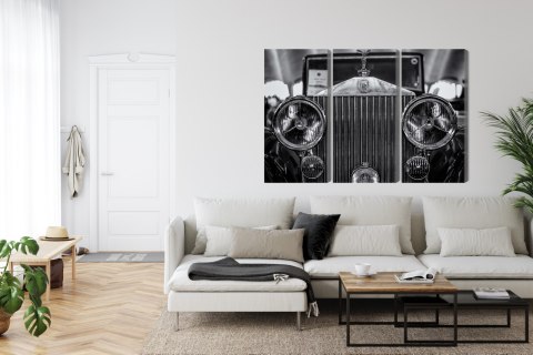 Obraz Wieloczęściowy Rolls Royce Z Bliska Obraz Wieloczęściowy Rolls Royce Z Bliska