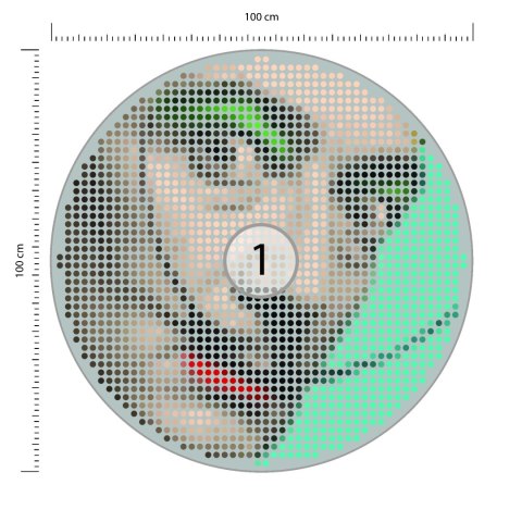 Fototapeta Okrągła Ikona Salvador Fototapeta Okrągła Ikona Salvador