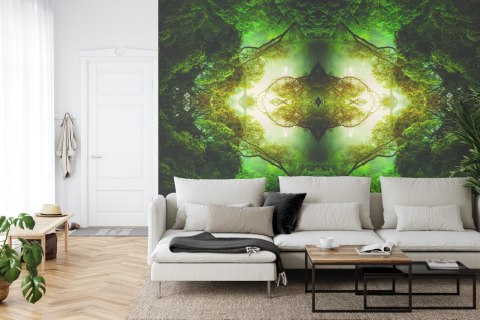 Fototapeta Kwadratowa Głębia Lasu Fototapeta Kwadratowa Głębia Lasu