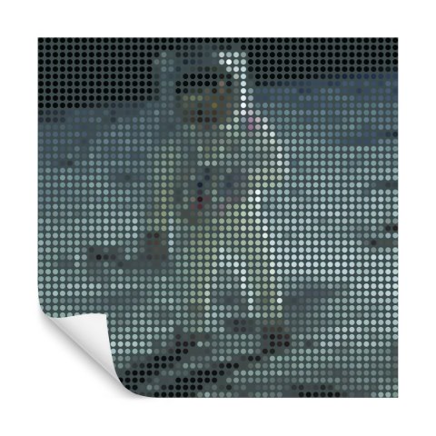 Fototapeta Kwadratowa Ikona Buzz Fototapeta Kwadratowa Ikona Buzz