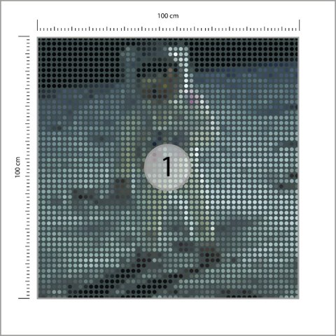 Fototapeta Kwadratowa Ikona Buzz Fototapeta Kwadratowa Ikona Buzz