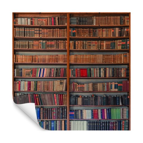 Fototapeta Kwadratowa Moja Biblioteka Autorstwa Mirosława Fototapeta Kwadratowa Moja Biblioteka Autorstwa Mirosława