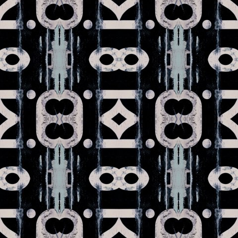 Fototapeta Kwadratowa Przemysł W Kolorze Niebieskim Fototapeta Kwadratowa Przemysł W Kolorze Niebieskim