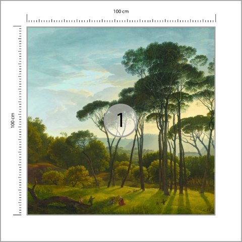 Fototapeta-Kwadratowa-Wloski-Krajobraz-Z-Parasolowymi-Sosnami_[197935]_1200