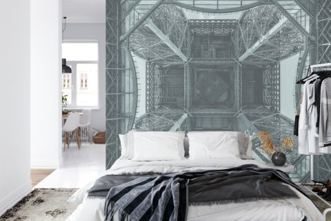 Fototapeta Kwadratowa Eiffla Autorstwa Georgesa Frianta Fototapeta Kwadratowa Eiffla Autorstwa Georgesa Frianta