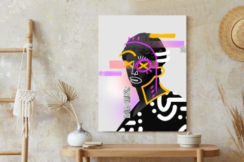 Plakat Antyczna Rzeźba Surrealistyczny Kolaż Współczesny