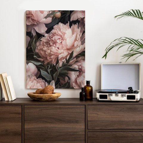 Plakat Bukiet Pastelowych Piwonii W Różowym Kolorze