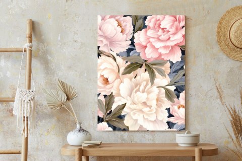 Plakat Pastelowe Piwonie