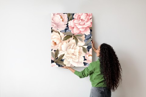 Plakat Pastelowe Piwonie