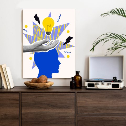 Plakat Piorunujący Pomysł W Stylu Pop-Art