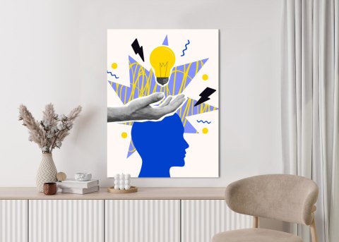 Plakat Piorunujący Pomysł W Stylu Pop-Art