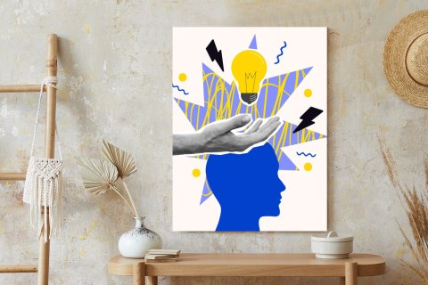 Plakat Piorunujący Pomysł W Stylu Pop-Art