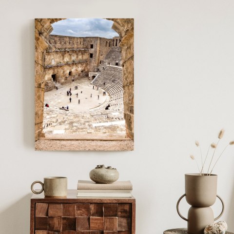 Plakat Architektura Starożytnej Świątyni