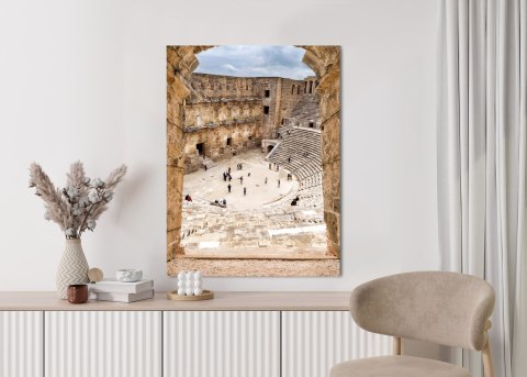 Plakat Architektura Starożytnej Świątyni