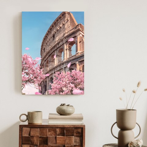 Plakat Koloseum W Rzymie Wiosną