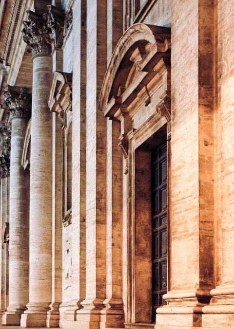 Plakat Kościół Świętego Ignacego Loyoli W Rzymie Architektura