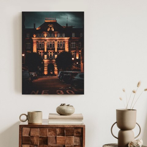 Plakat Oświetlona Architektura W Rzymie Nocą