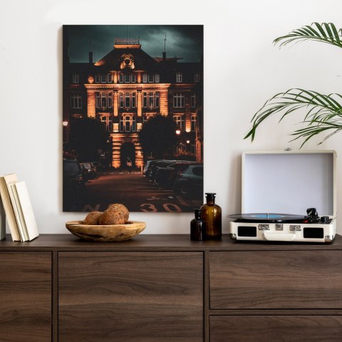 Plakat Oświetlona Architektura W Rzymie Nocą