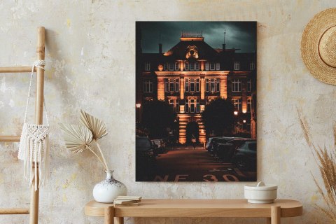 Plakat Oświetlona Architektura W Rzymie Nocą