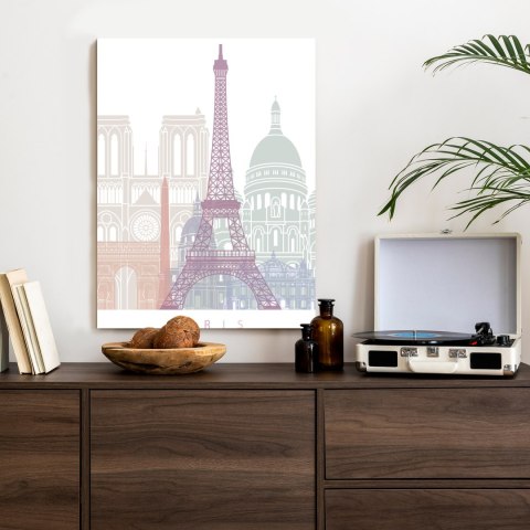 Plakat Paryż - Grafika Pastelowa