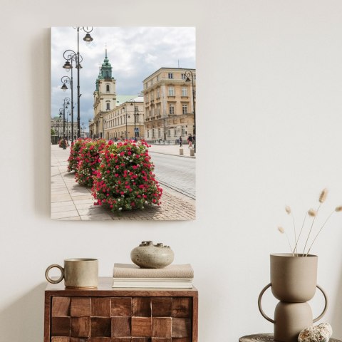 Plakat Kościół Świętego Krzyża W Dzielnicy Śródmieście W Warszawie
