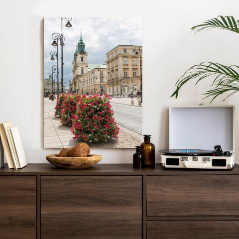 Plakat Kościół Świętego Krzyża W Dzielnicy Śródmieście W Warszawie