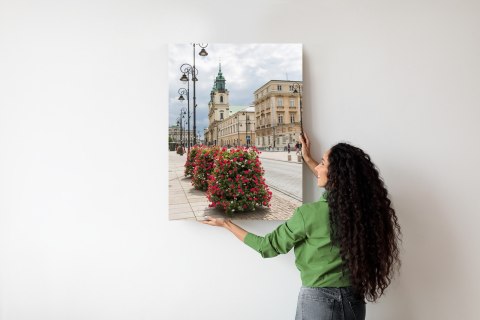 Plakat Kościół Świętego Krzyża W Dzielnicy Śródmieście W Warszawie