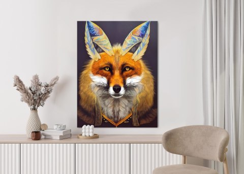 Plakat Portret Lisa Na Ilustracji