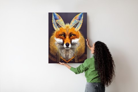 Plakat Portret Lisa Na Ilustracji